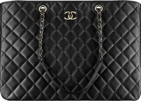 chanel non leather bag|Chanel large tote bag price.